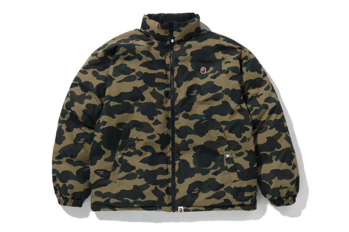 1ST CAMO REVERSIBLE DOWN JACKET