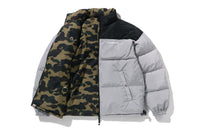 1ST CAMO REVERSIBLE DOWN JACKET