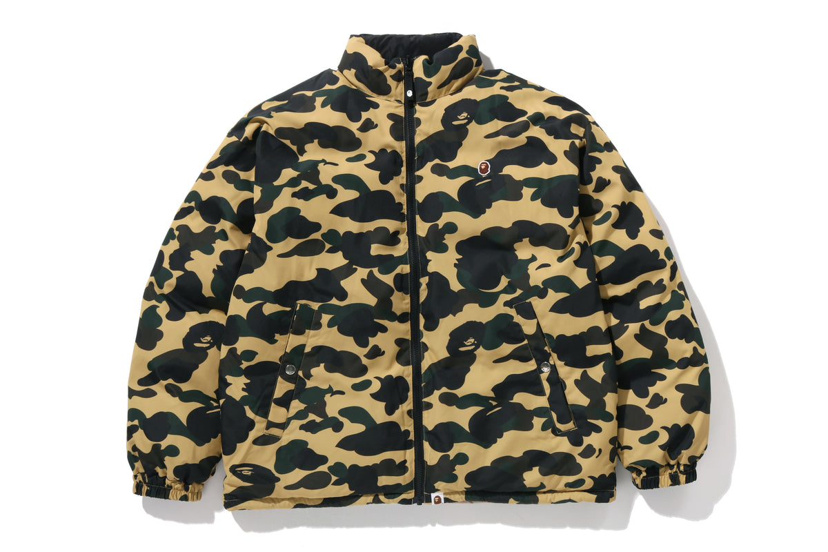 1ST CAMO REVERSIBLE DOWN JACKET