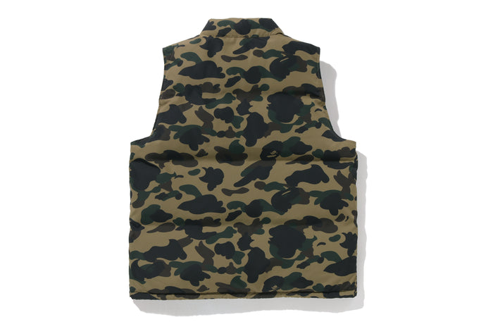 1ST CAMO REVERSIBLE DOWN VEST