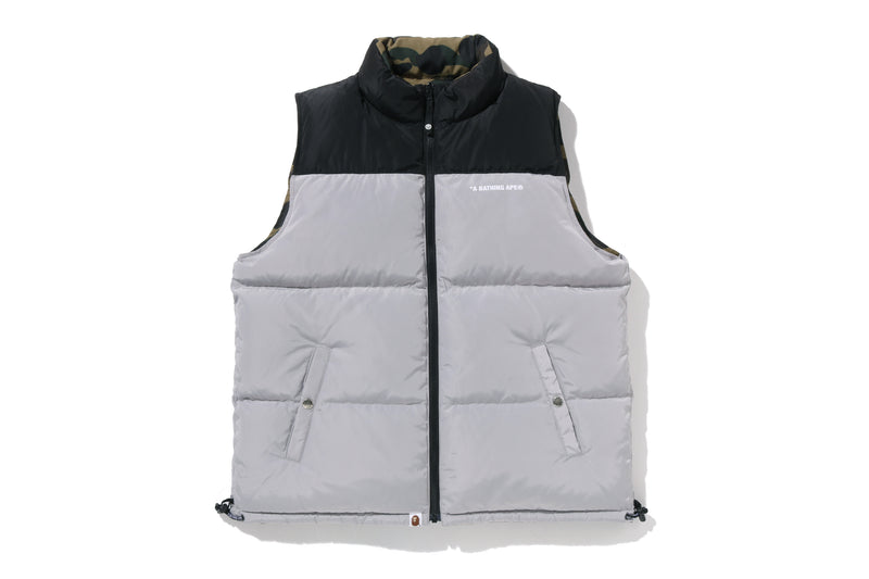 1ST CAMO REVERSIBLE DOWN VEST