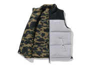 1ST CAMO REVERSIBLE DOWN VEST