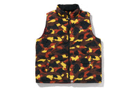 1ST CAMO REVERSIBLE DOWN VEST