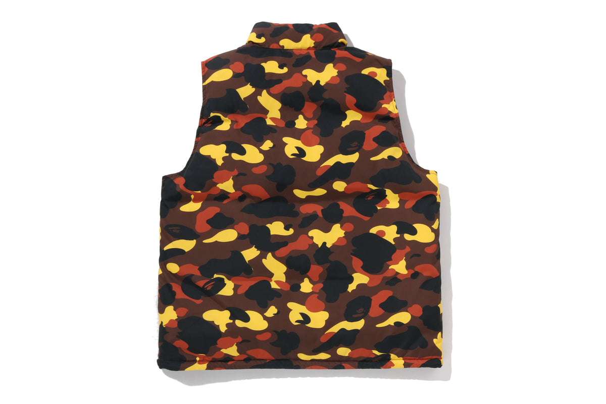 1ST CAMO REVERSIBLE DOWN VEST