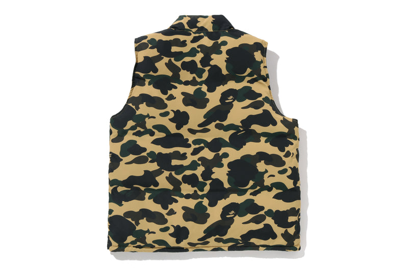 1ST CAMO REVERSIBLE DOWN VEST