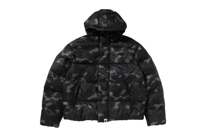 COLOR CAMO DOWN JACKET