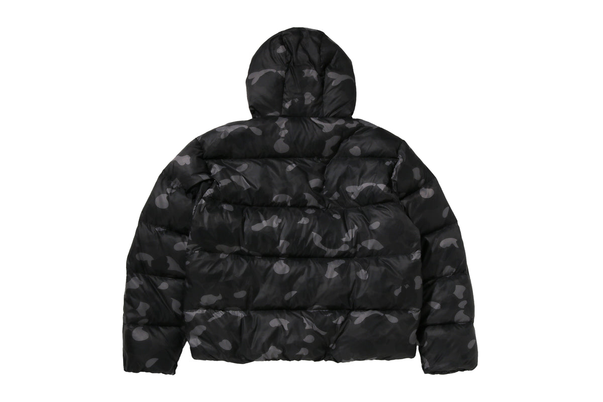COLOR CAMO DOWN JACKET