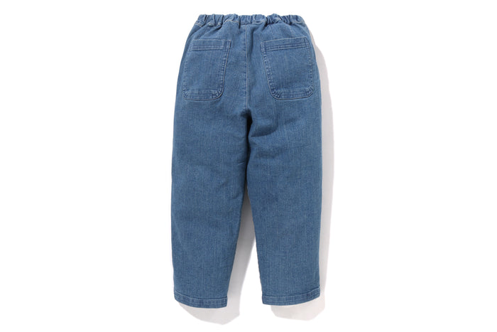 APE HEAD LOOSE FIT DENIM PANTS KIDS