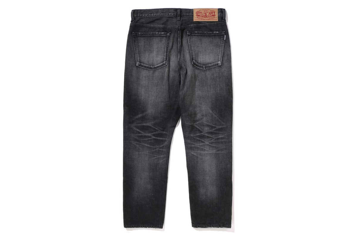 TWIN STA RELAXED FIT 13OZ DENIM PANTS MENS