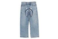 SHARK RELAXED FIT DENIM PANTS