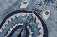 SHARK RELAXED FIT DENIM PANTS
