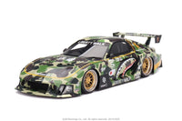 BAPE X LBWK - MINI GT ABC CAMO FD RX7 1/18