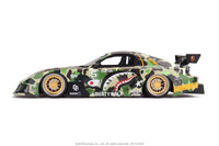 BAPE X LBWK - MINI GT ABC CAMO FD RX7 1/18