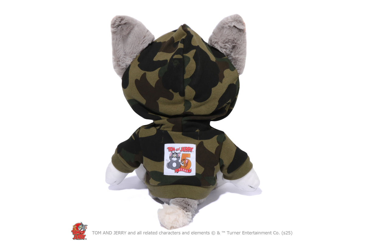 BAPE X TOM AND JERRY 85TH - 1ST CAMO HOODIE DOLL SET