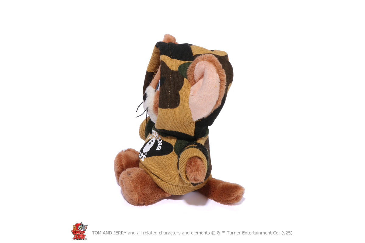 BAPE X TOM AND JERRY 85TH - 1ST CAMO HOODIE DOLL SET