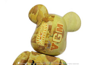 BAPE X VGM - SUNFLOWERS SHARK BE@RBRICK 100%&400%