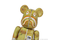 BAPE X VGM - SUNFLOWERS SHARK BE@RBRICK 100%&400%