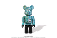 BAPE X VGM - ALMOND BLOSSOM SHARK BE@RBRICK 100%&400%