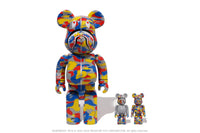 BAPE X MEDICOM TOY 30TH ANNIV. SHARK HOODIE BE@RBRICK 100%&400%