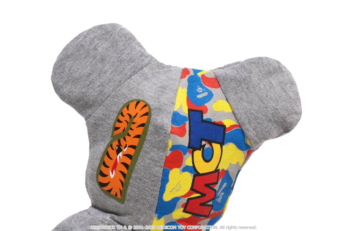 BAPE X MEDICOM TOY 30TH ANNIV. SHARK HOODIE BE@RBRICK 100%&400%