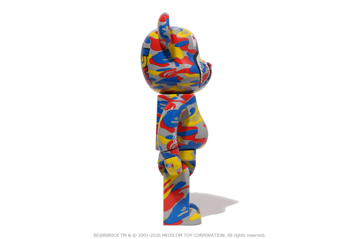 BAPE X MEDICOM TOY 30TH ANNIV. SHARK HOODIE BE@RBRICK 100%&400%