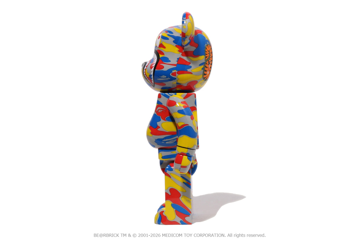 BAPE X MEDICOM TOY 30TH ANNIV. SHARK HOODIE BE@RBRICK 100%&400%
