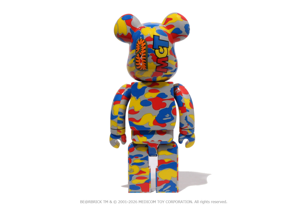 BAPE X MEDICOM TOY 30TH ANNIV. SHARK HOODIE BE@RBRICK 100%&400%