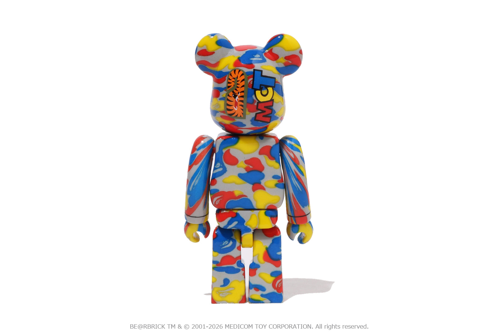 BAPE X MEDICOM TOY 30TH ANNIV. SHARK HOODIE BE@RBRICK 100%&400