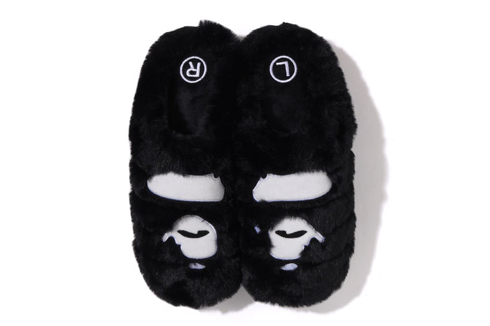 BAPE X SUBU APE HEAD PUFFER SANDALS MENS