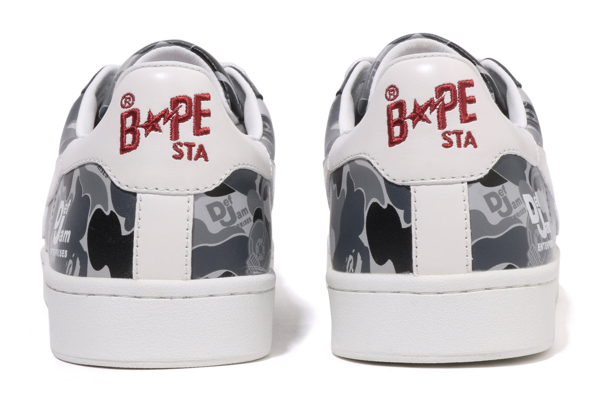BAPE X DEF JAM SKULL STA MENS