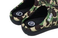 BAPE X SUBU ABC CAMO PUFFER SANDALS
