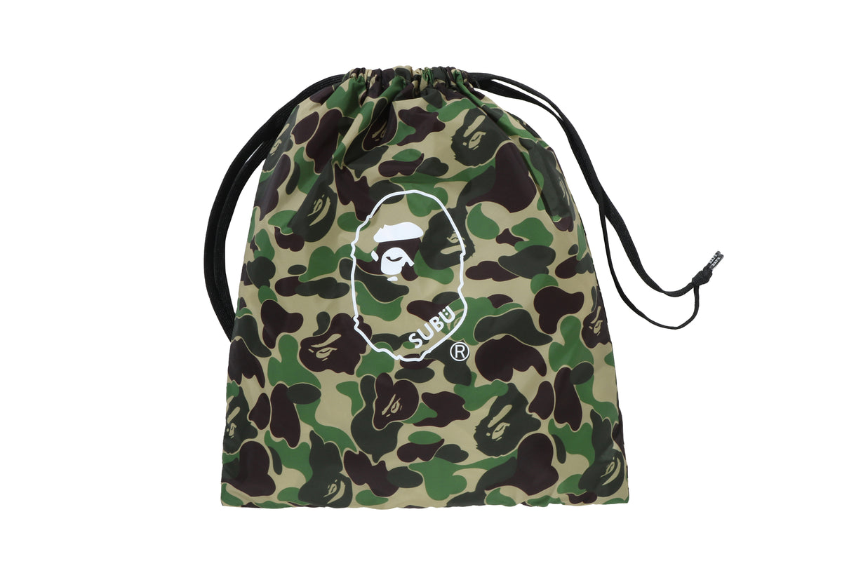 BAPE X SUBU ABC CAMO PUFFER SANDALS