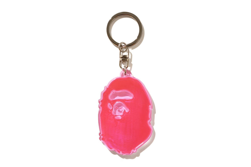 APE HEAD REFLECTIVE KEYCHAIN