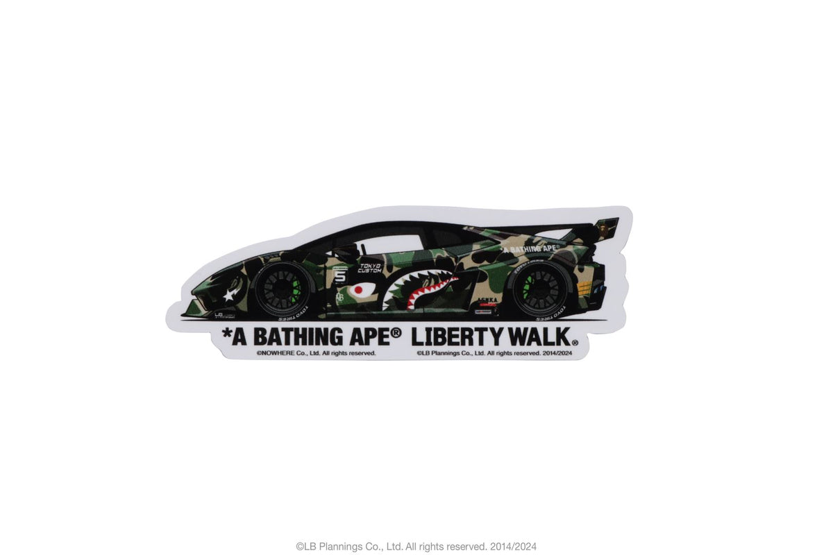 BAPE X LBWK - STICKER SET