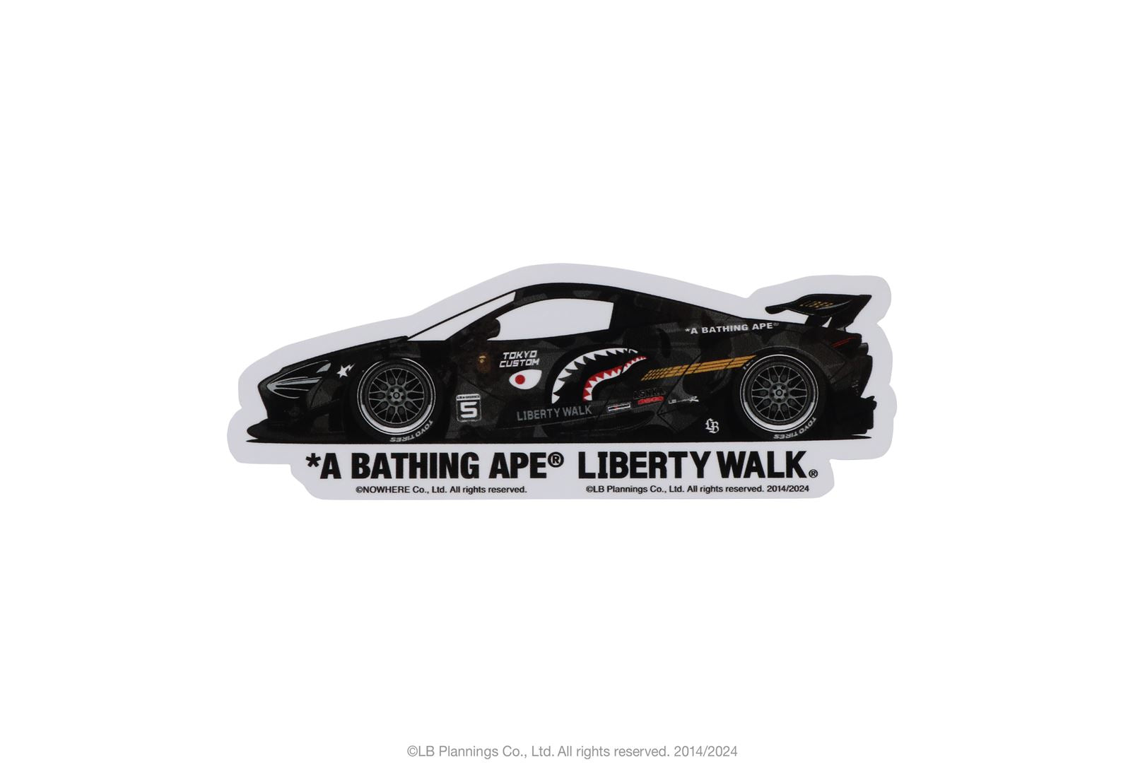 BAPE X LBWK - STICKER SET – eu.bape.com