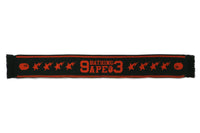 0ZXSFM182011N/JACQUARD BAPE LOGO LONG SCARF