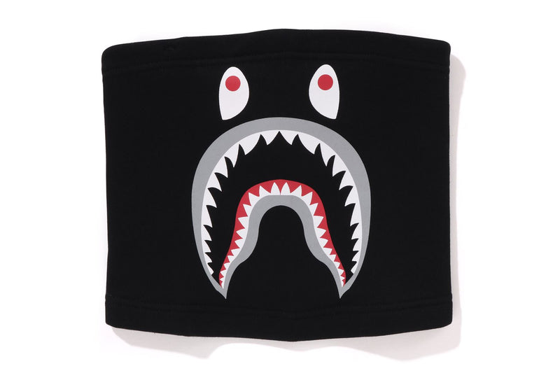 SHARK MOTIF NECK WARMER