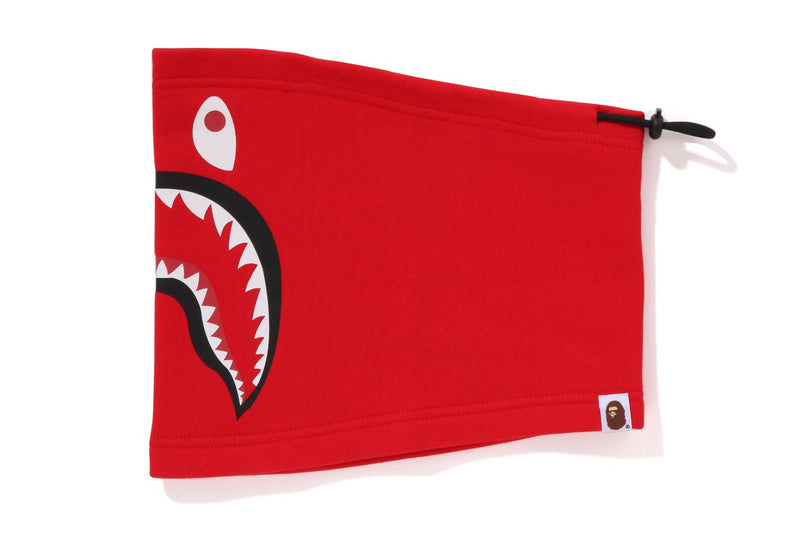 SHARK MOTIF NECK WARMER