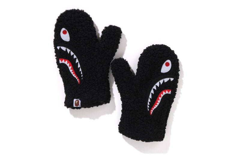 SHARK BOA MITTENS LADIES