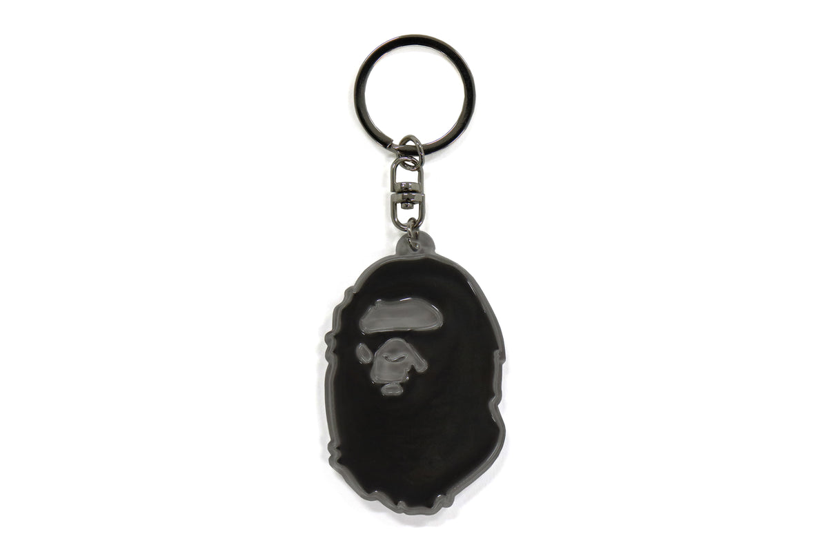APE HEAD REFLECTIVE KEYCHAIN