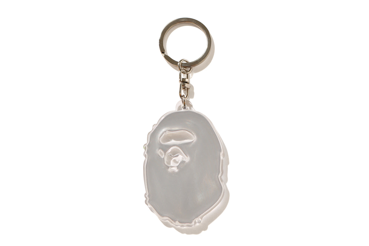 APE HEAD REFLECTIVE KEYCHAIN