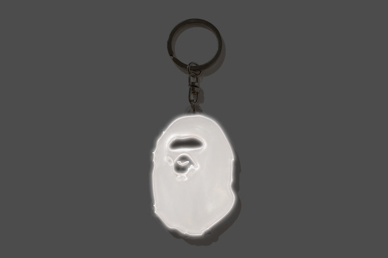 APE HEAD REFLECTIVE KEYCHAIN