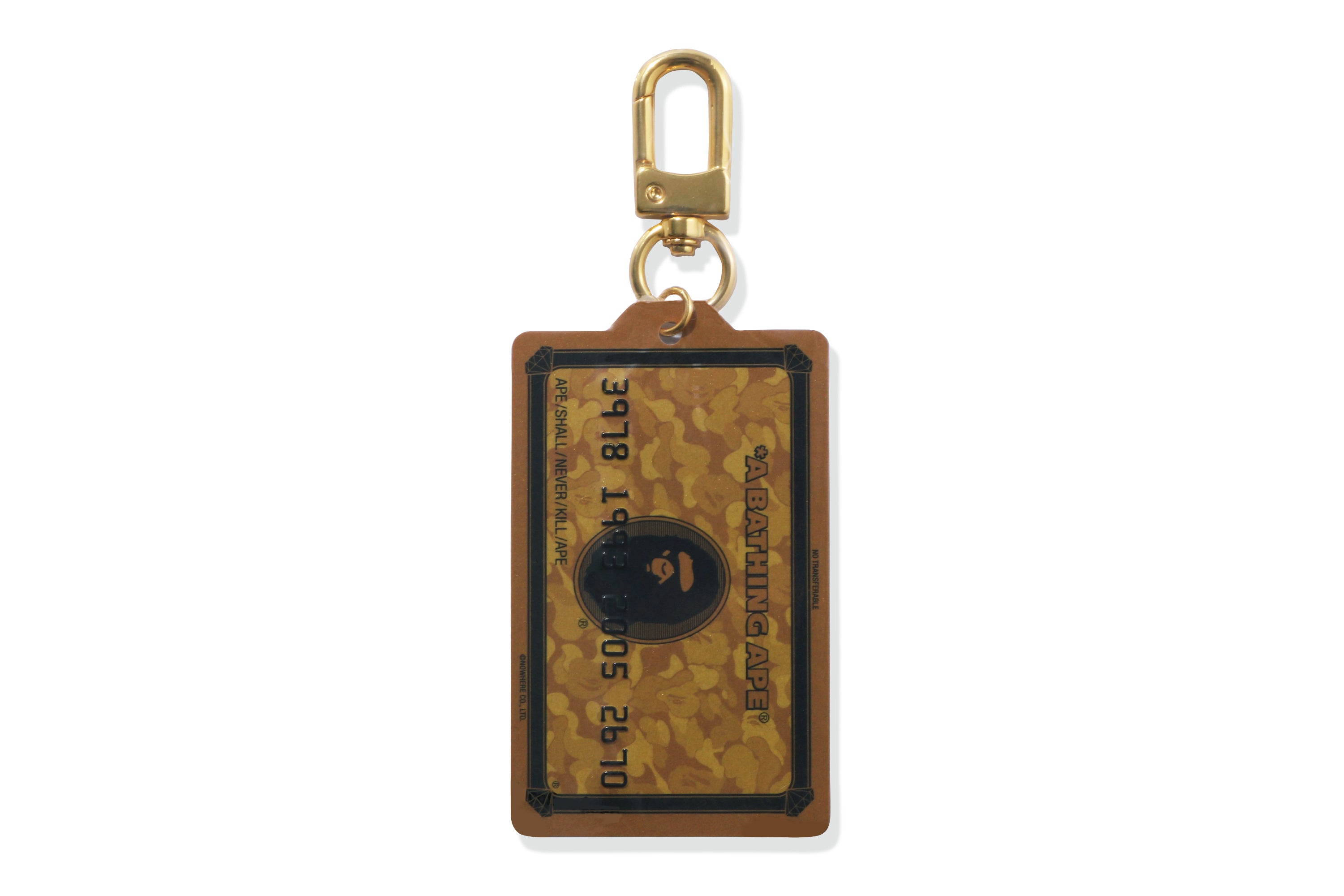BAPE CARD KEYCHAIN – eu.bape.com