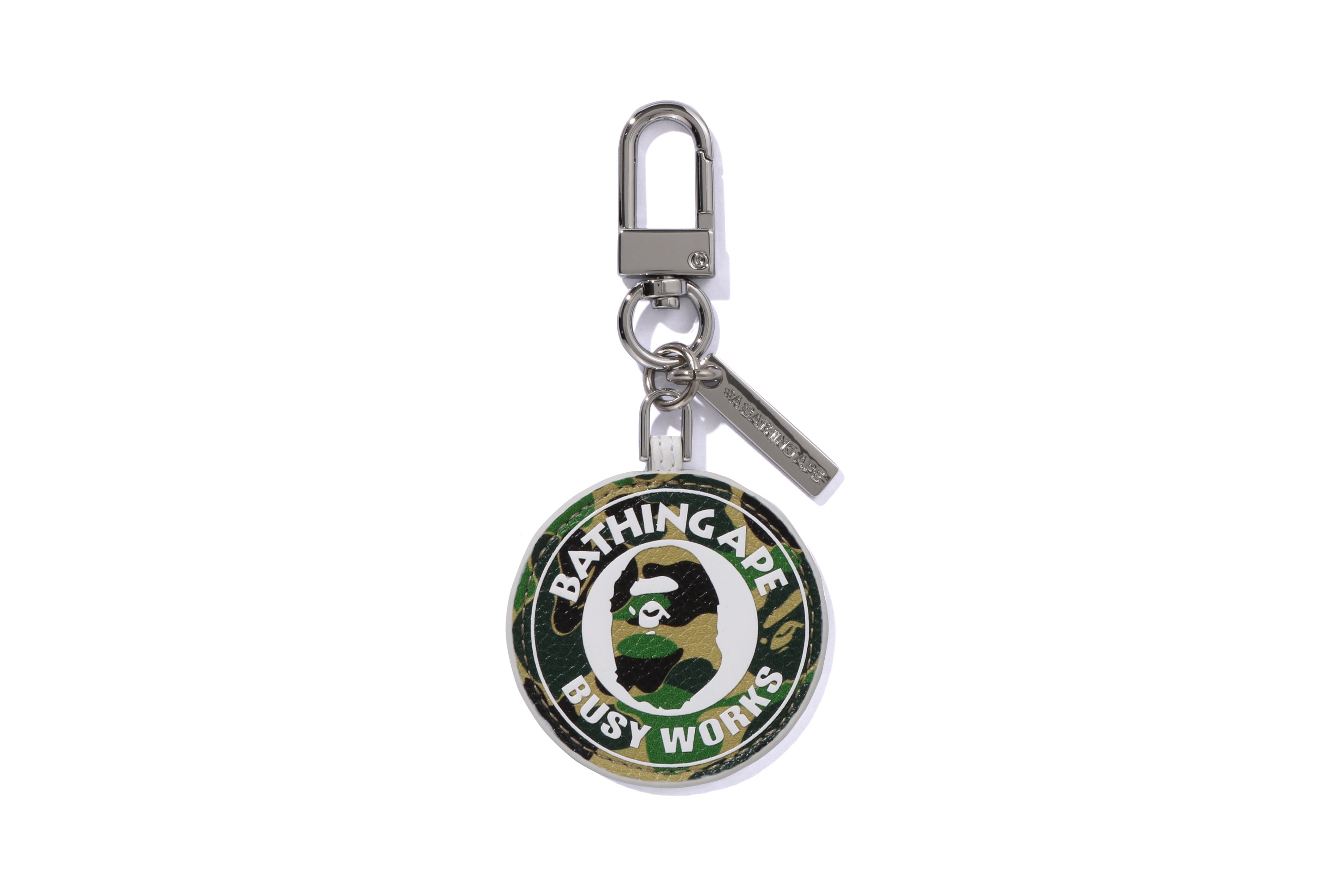 ABC CAMO BUSY WORKS KEYCHAIN – eu.bape.com