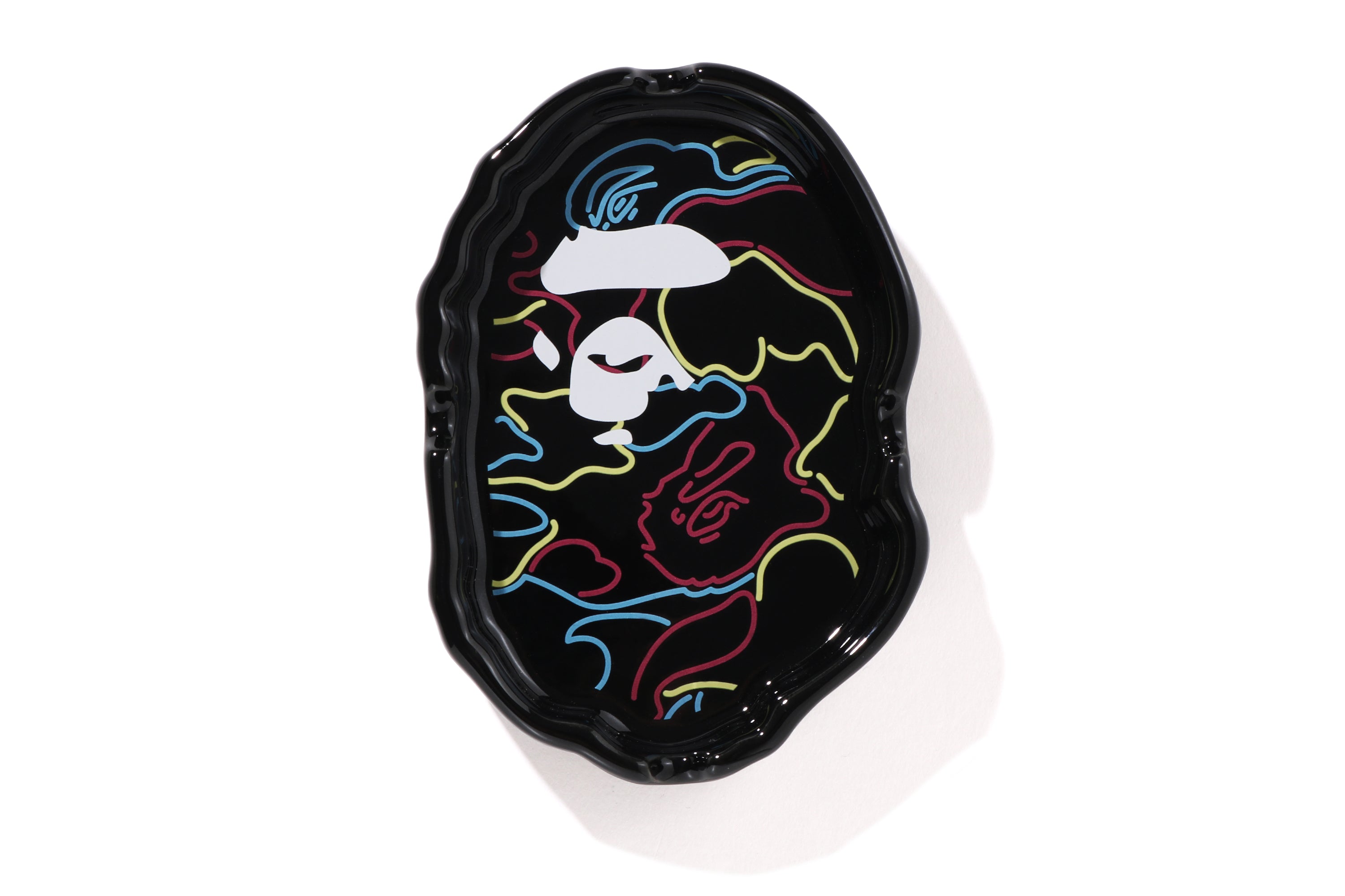 NEON CAMO APE HEAD ASHTRAY – eu.bape.com