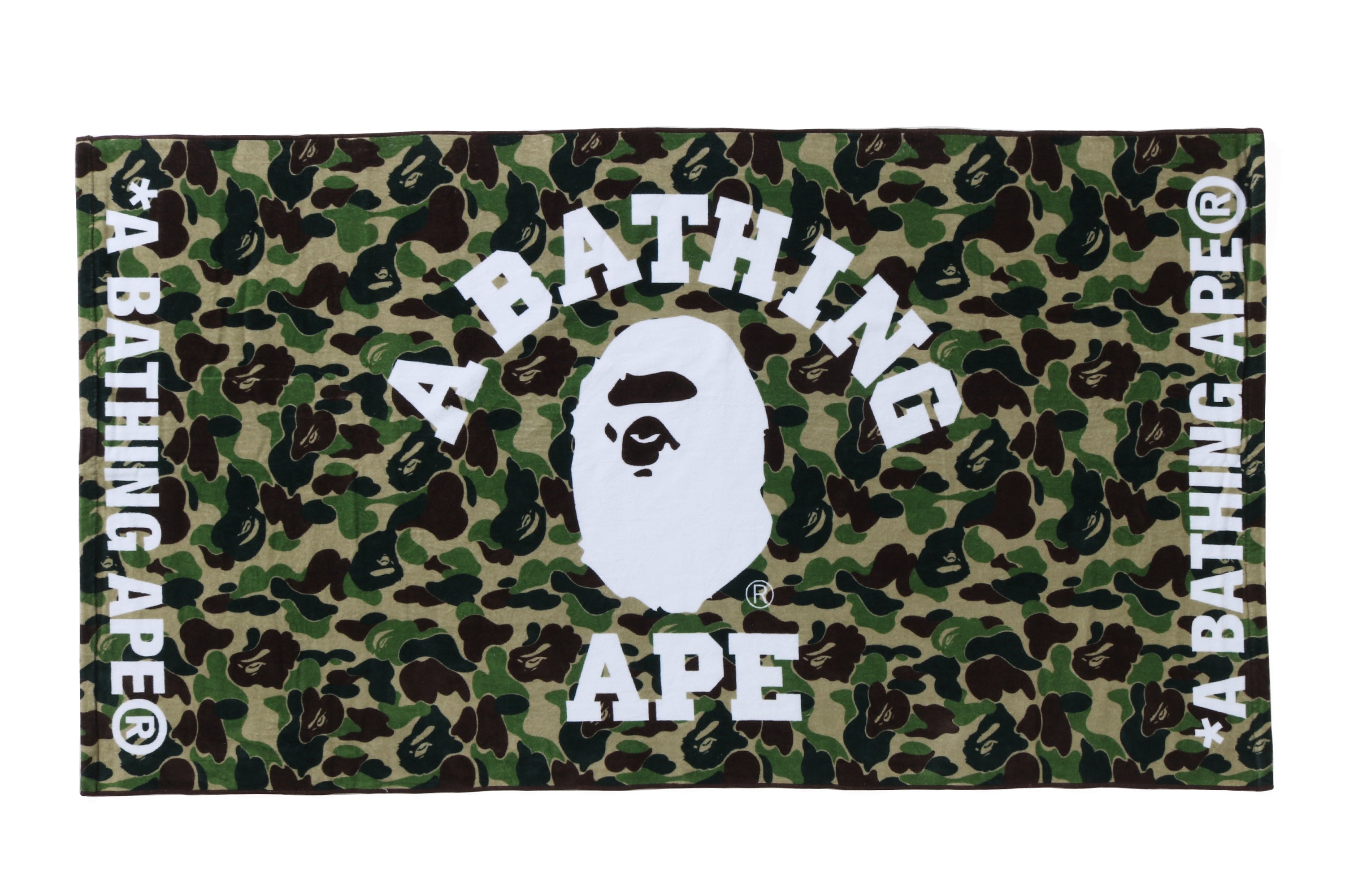 ABC CAMO BEACH TOWEL – eu.bape.com