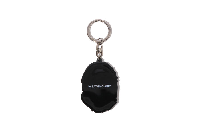 APE HEAD RUBBER KEYCHAIN