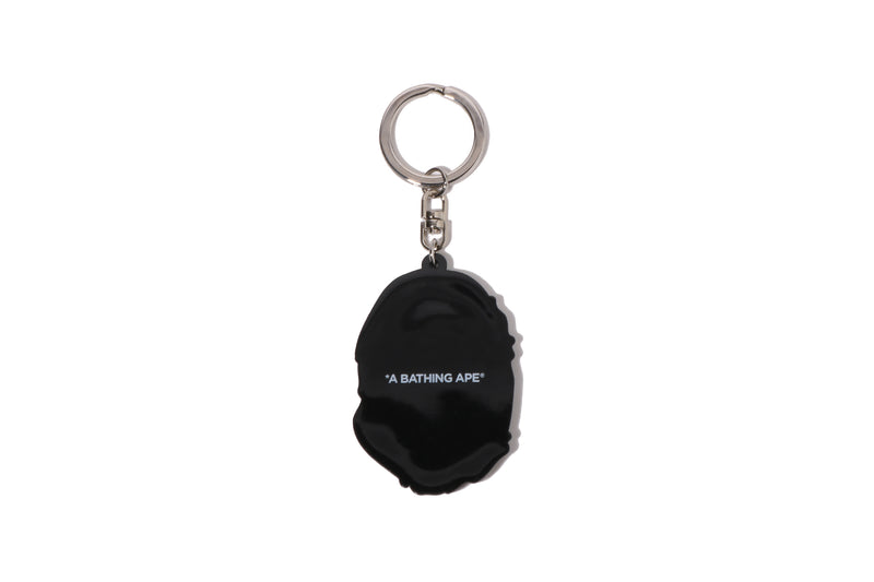 APE HEAD RUBBER KEYCHAIN