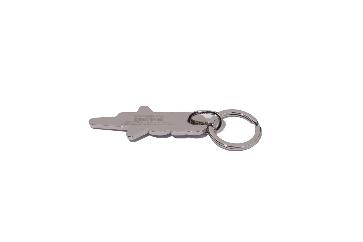 BAPE X OVO OVO STA METAL KEY CHAIN