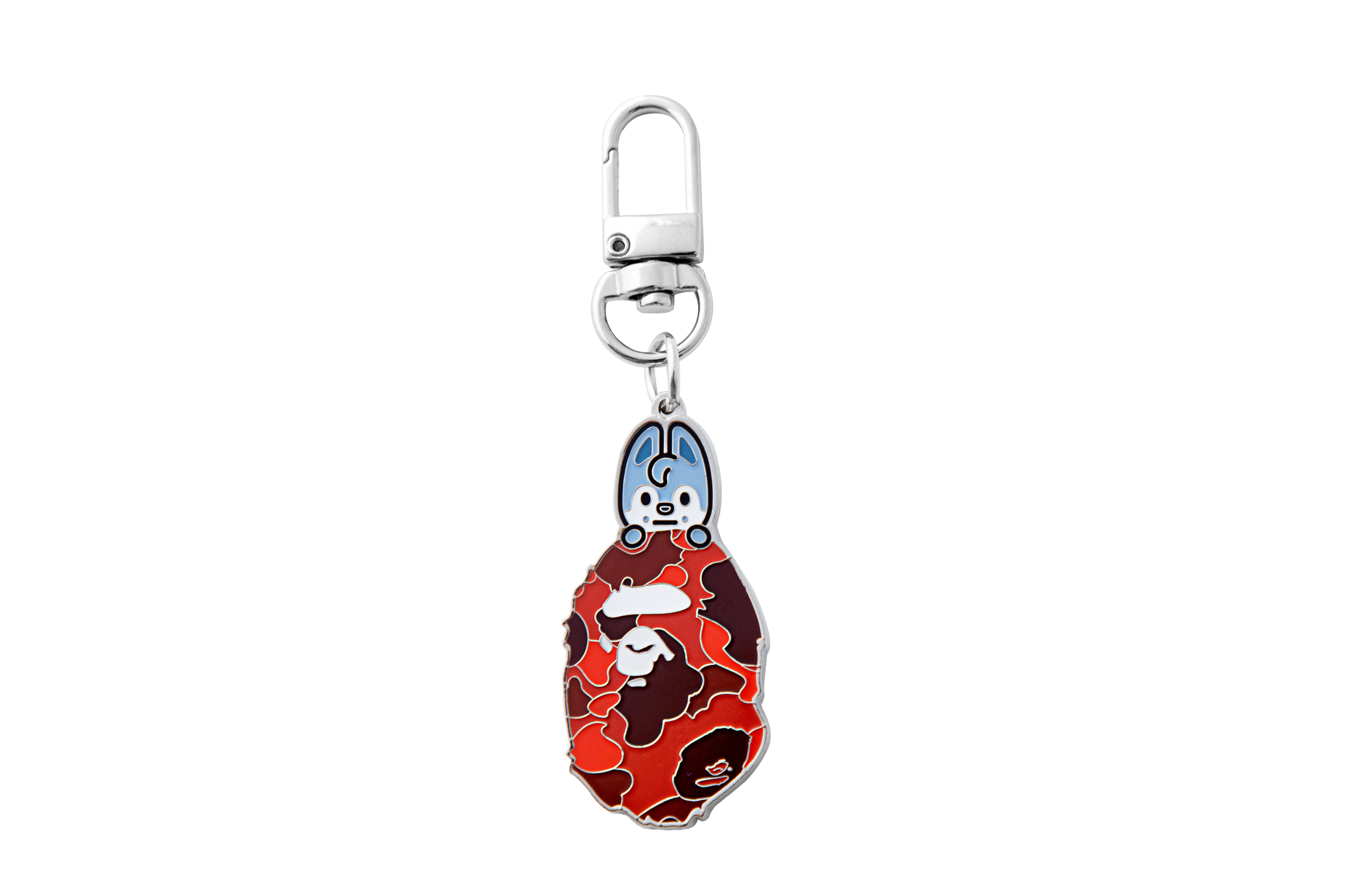BAPE X STRAY KIDS CAMO KEY RING – eu.bape.com